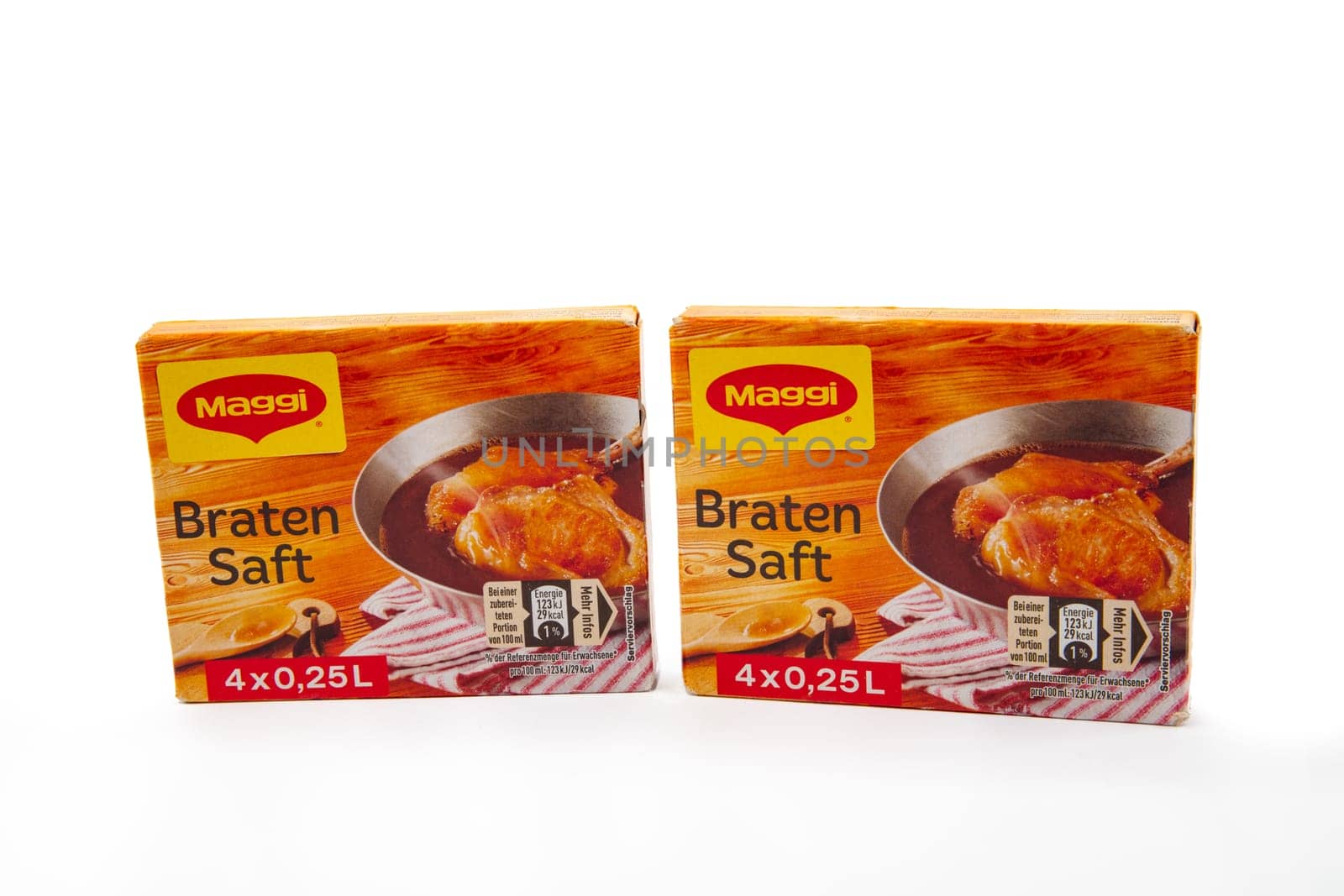 WETZLAR, GERMANY 2022-07-25: MAGGI gravy Basic. MAGGI sauces are ideal companions for classic meat dishes