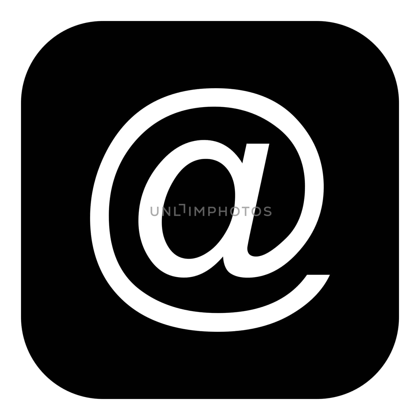 E-mail symbol and app icon