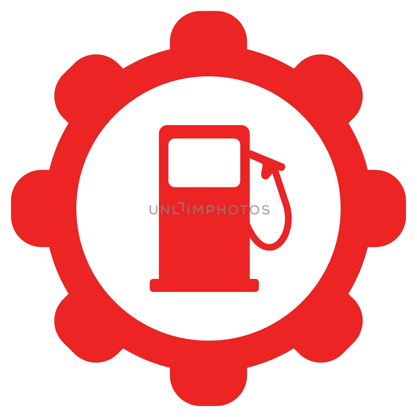 Gas station and wheel
