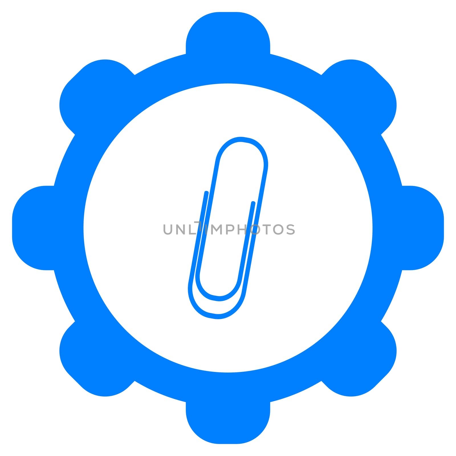 Paper clip and wheel