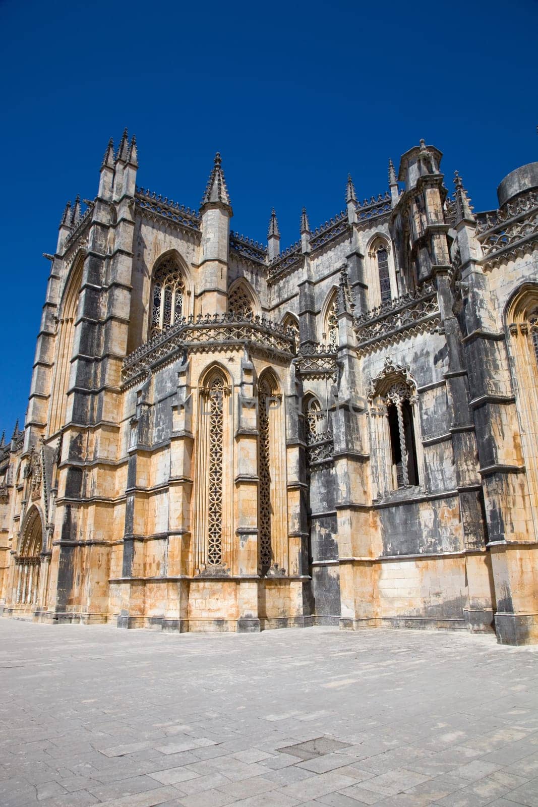 Batalha Cathedral world heritage near Leiria, Portugal