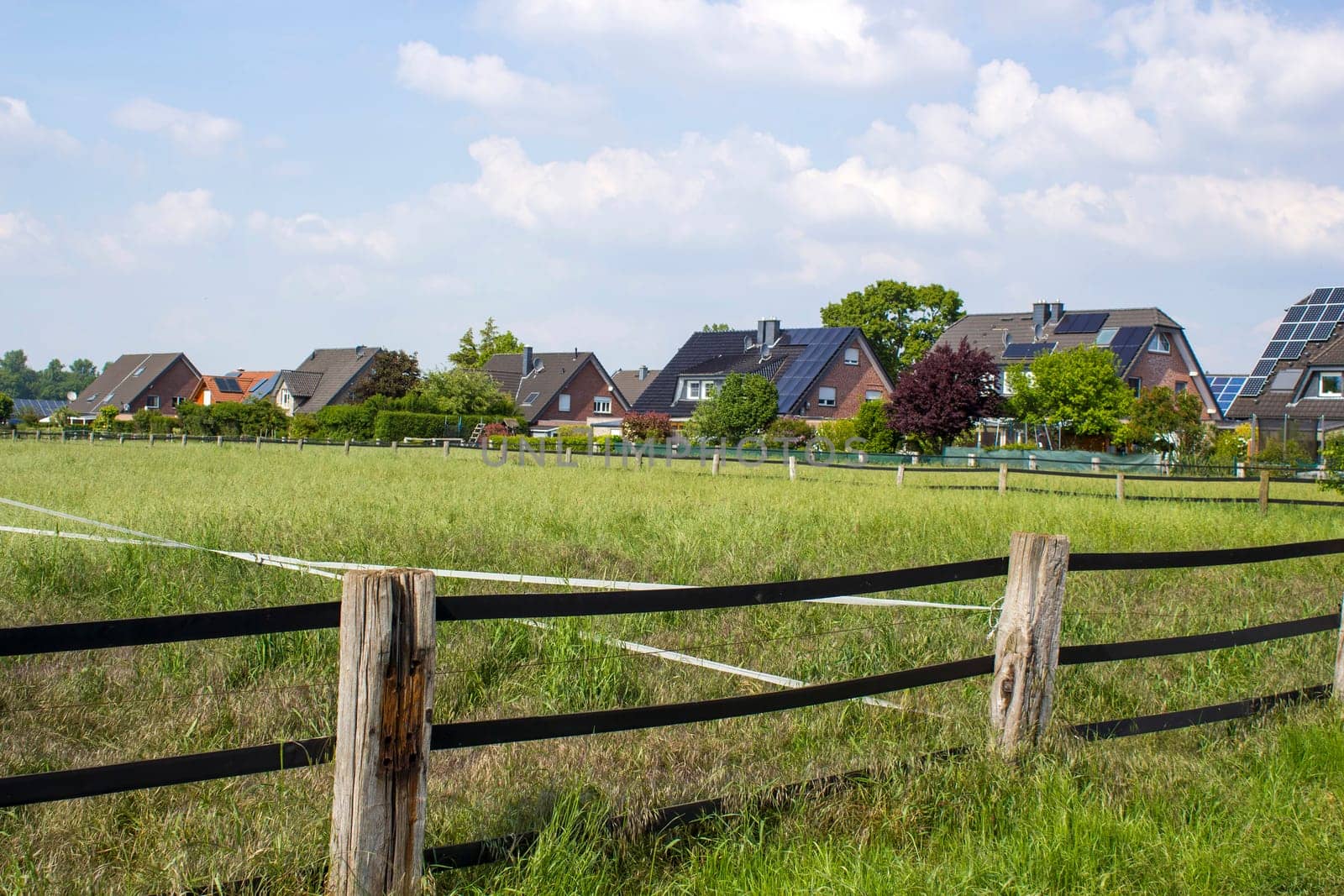 German countryside landscape, Lower Rhine Region