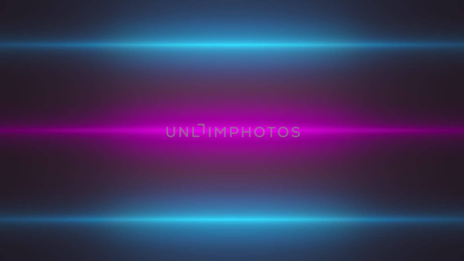Neon flickering lights. Computer generated 3d render