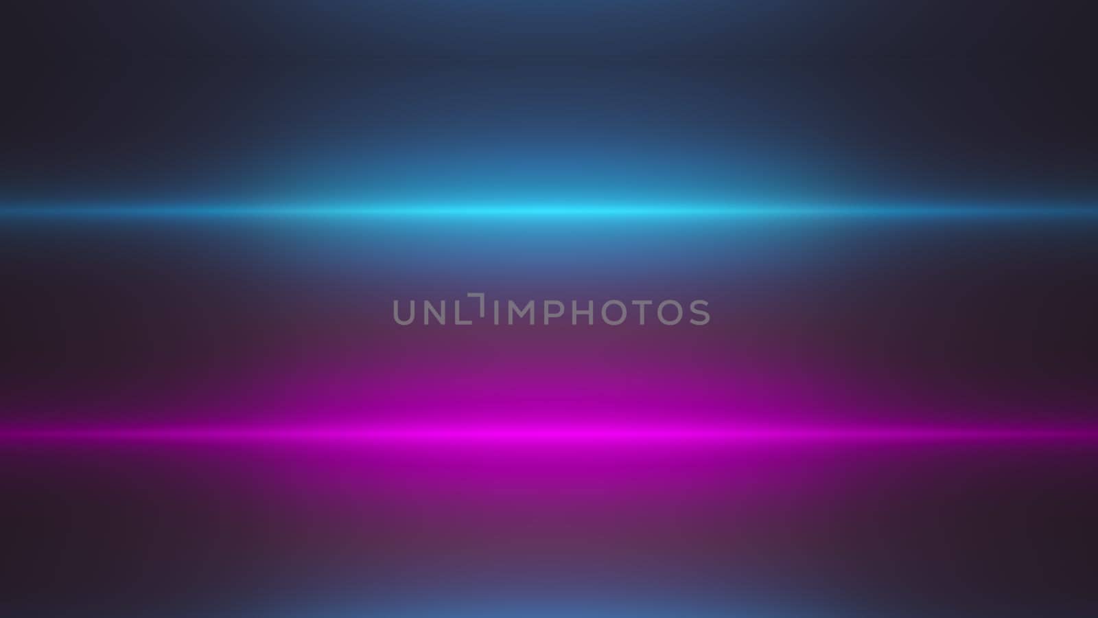 Neon flickering lights. Computer generated 3d render