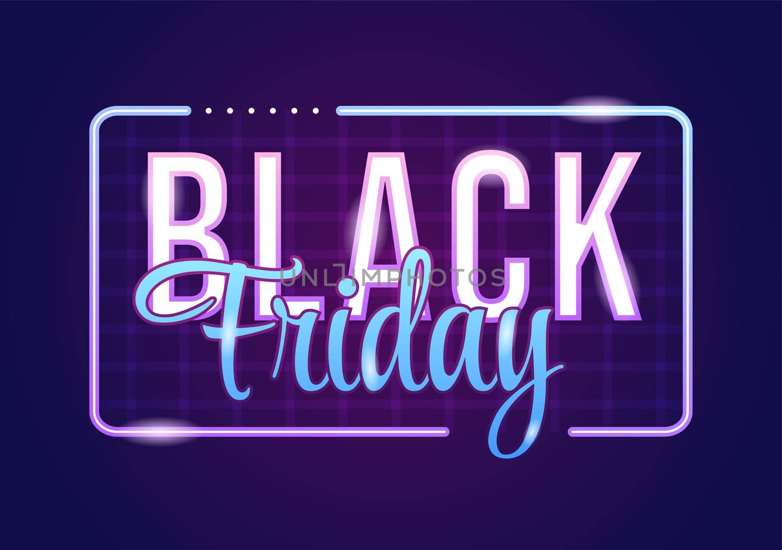 Black Friday Give Big Discount Sale For All Products with Gift Box or Marketing Price Tag in Template Hand Drawn Cartoon Flat Illustration