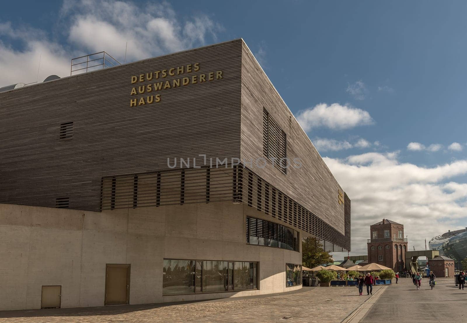 Exterior view of the German Emigration Center Museum, Bremerhaven, Germany