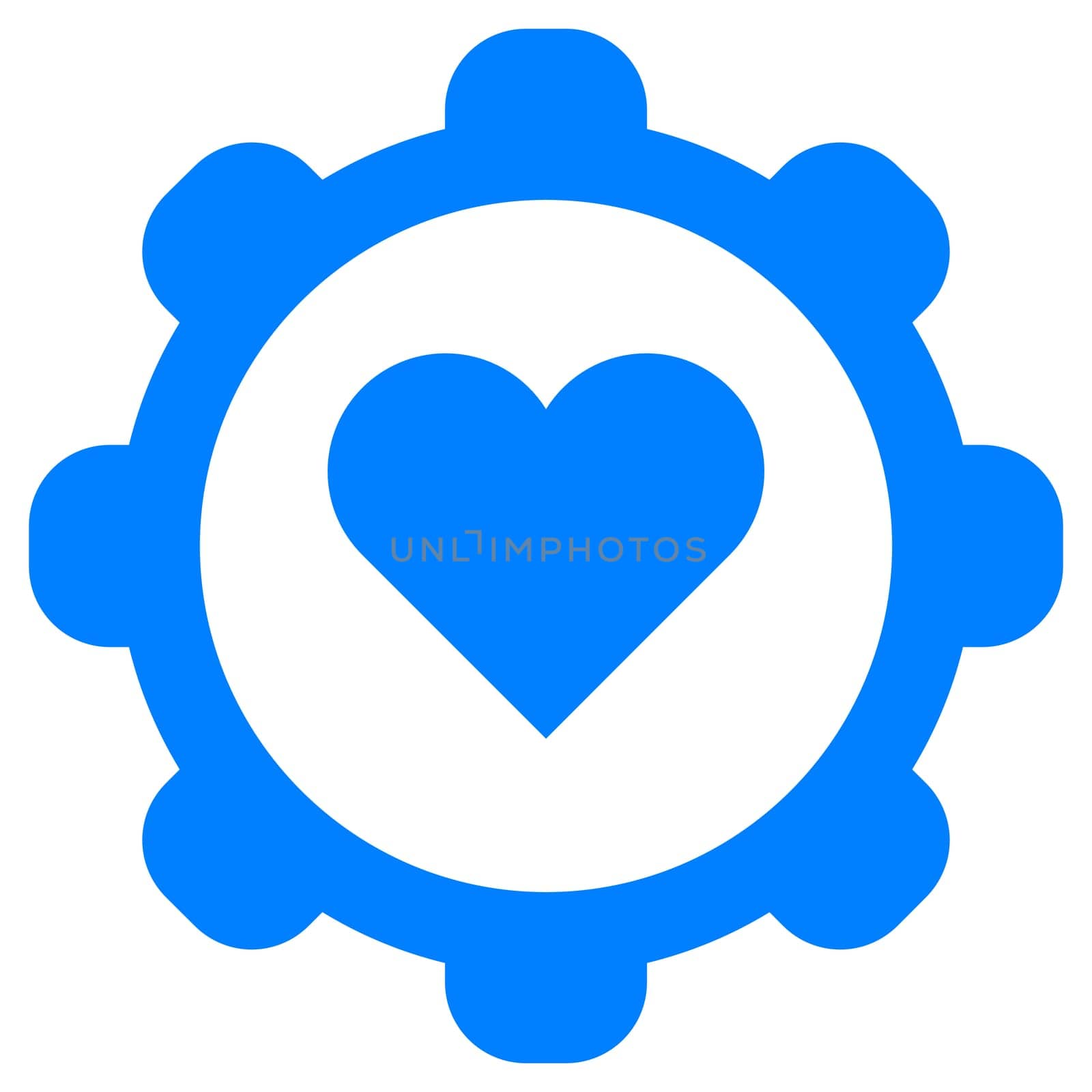 Heart and wheel
