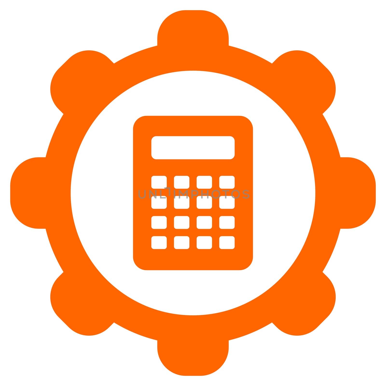 Calculatur and wheel