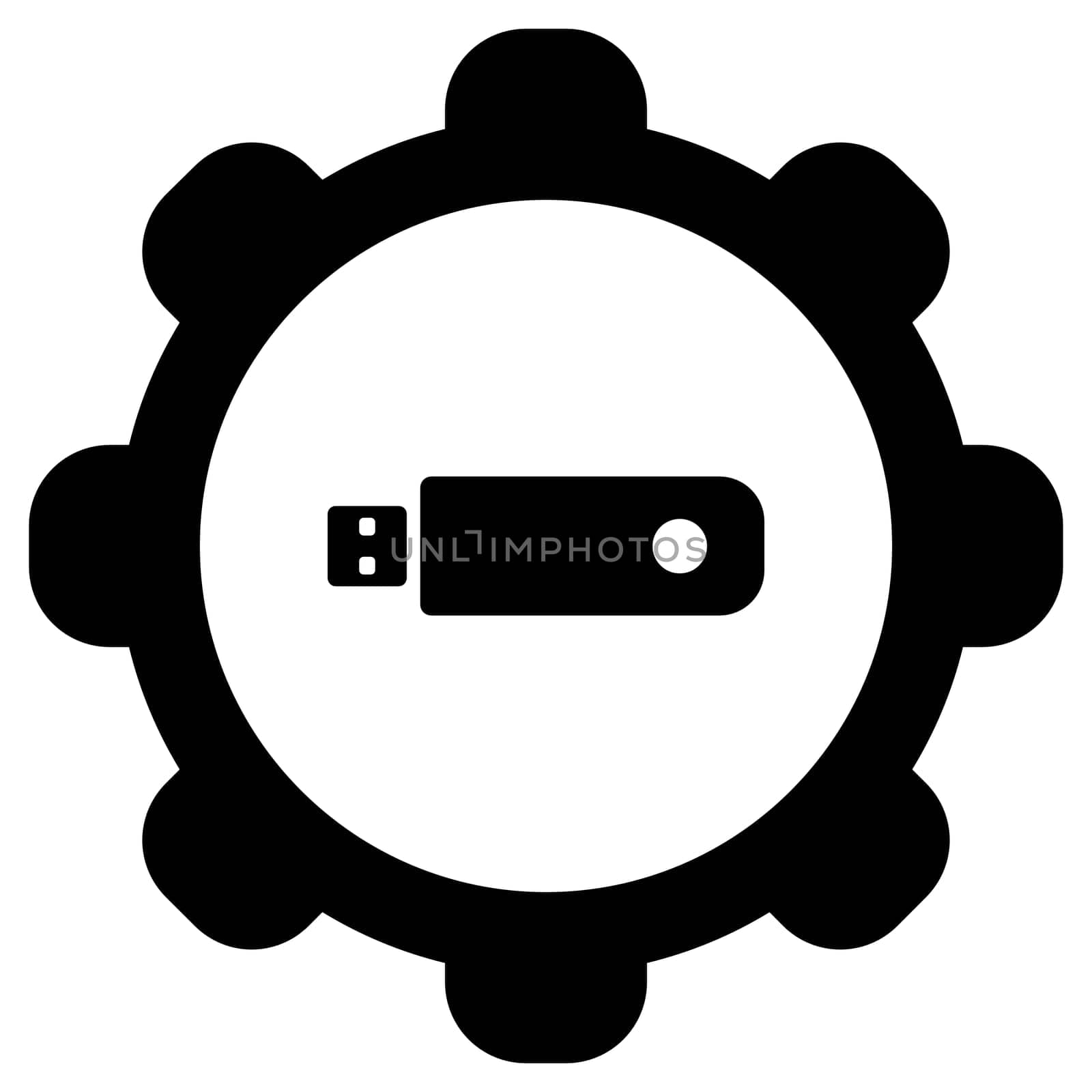 USB stick and wheel
