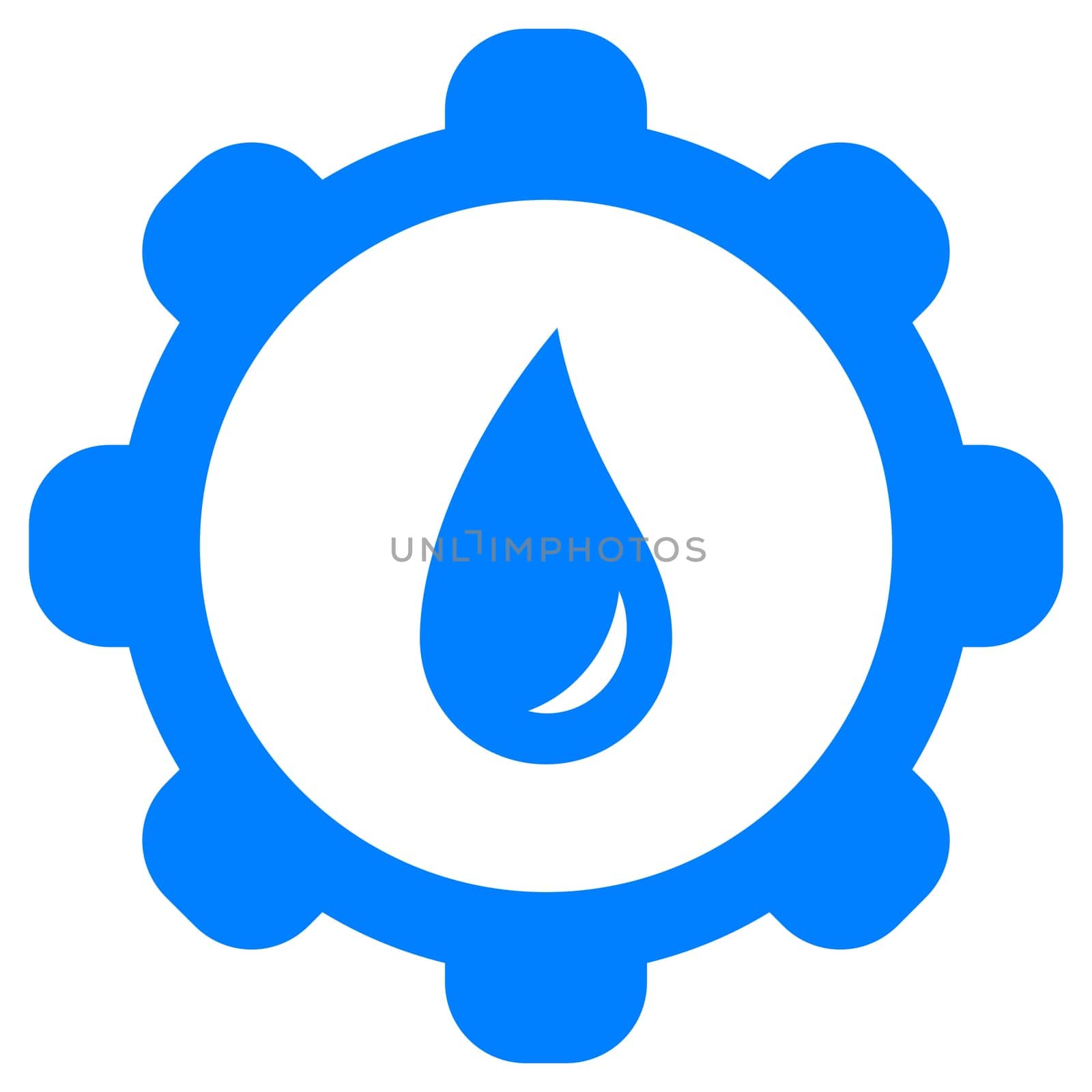 Water drop and wheel