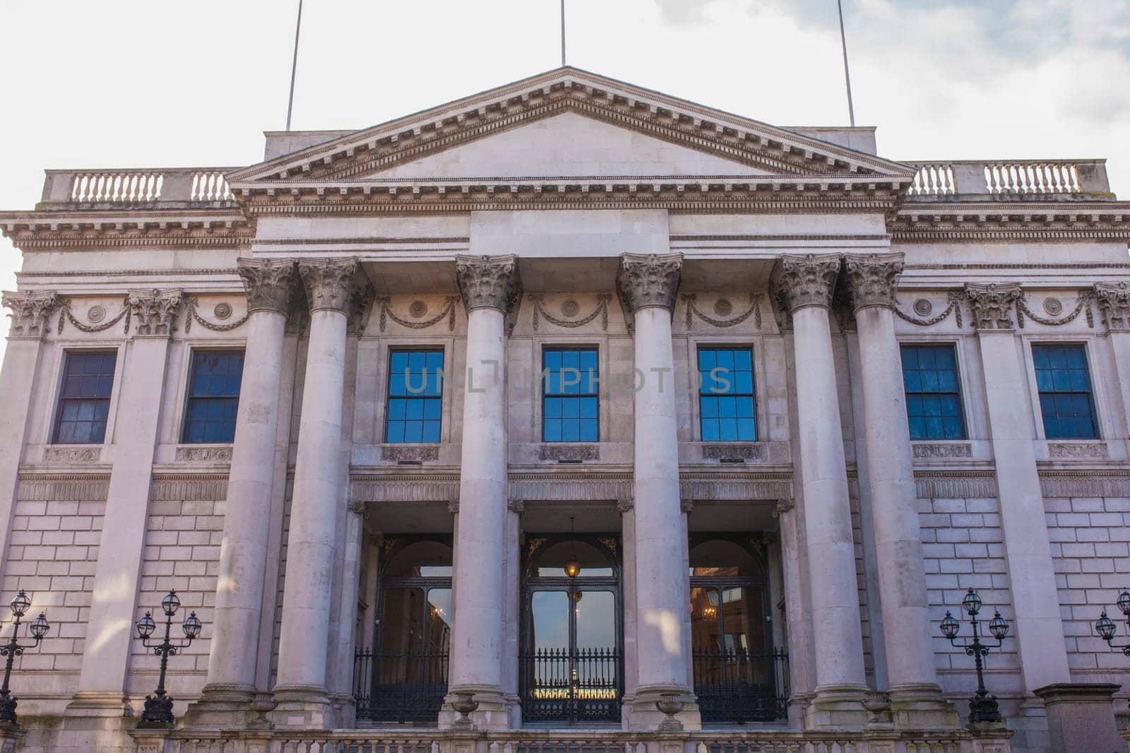 City Hall building, 19th century Neo-Classical building, Dublin, Republic of Ireland