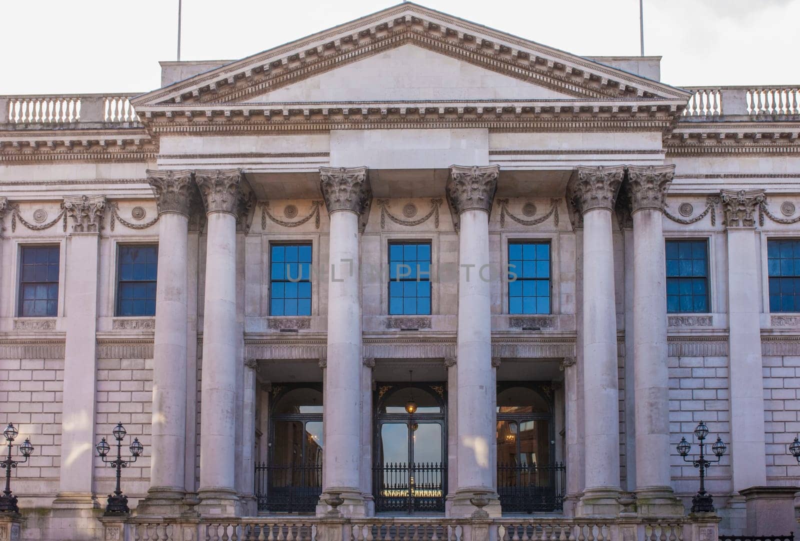 City Hall building, 19th century Neo-Classical building, Dublin, Republic of Ireland