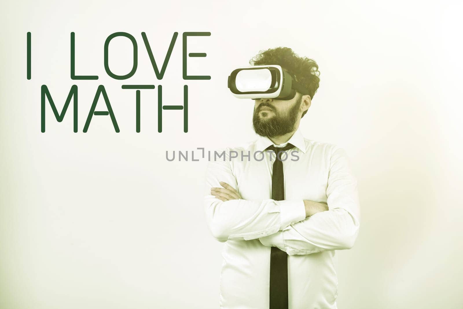 Sign displaying I Love Math, Business overview To like a lot doing calculations mathematics number geek person