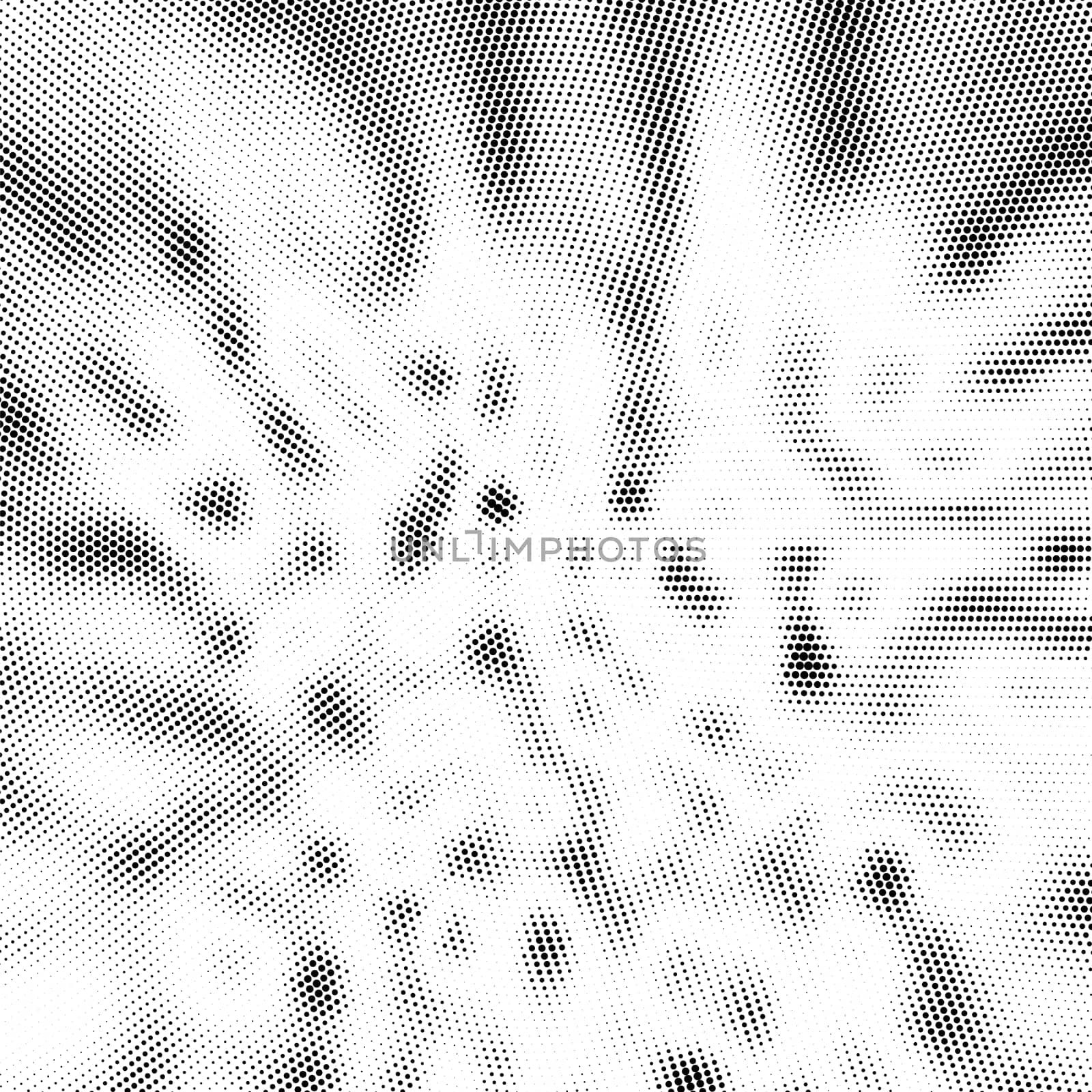 Halftone Pattern. Set of Dots. Dotted Texture on White Background. Overlay Grunge Template. Distress Linear Design. Fade Monochrome Points. Pop Art Backdrop.