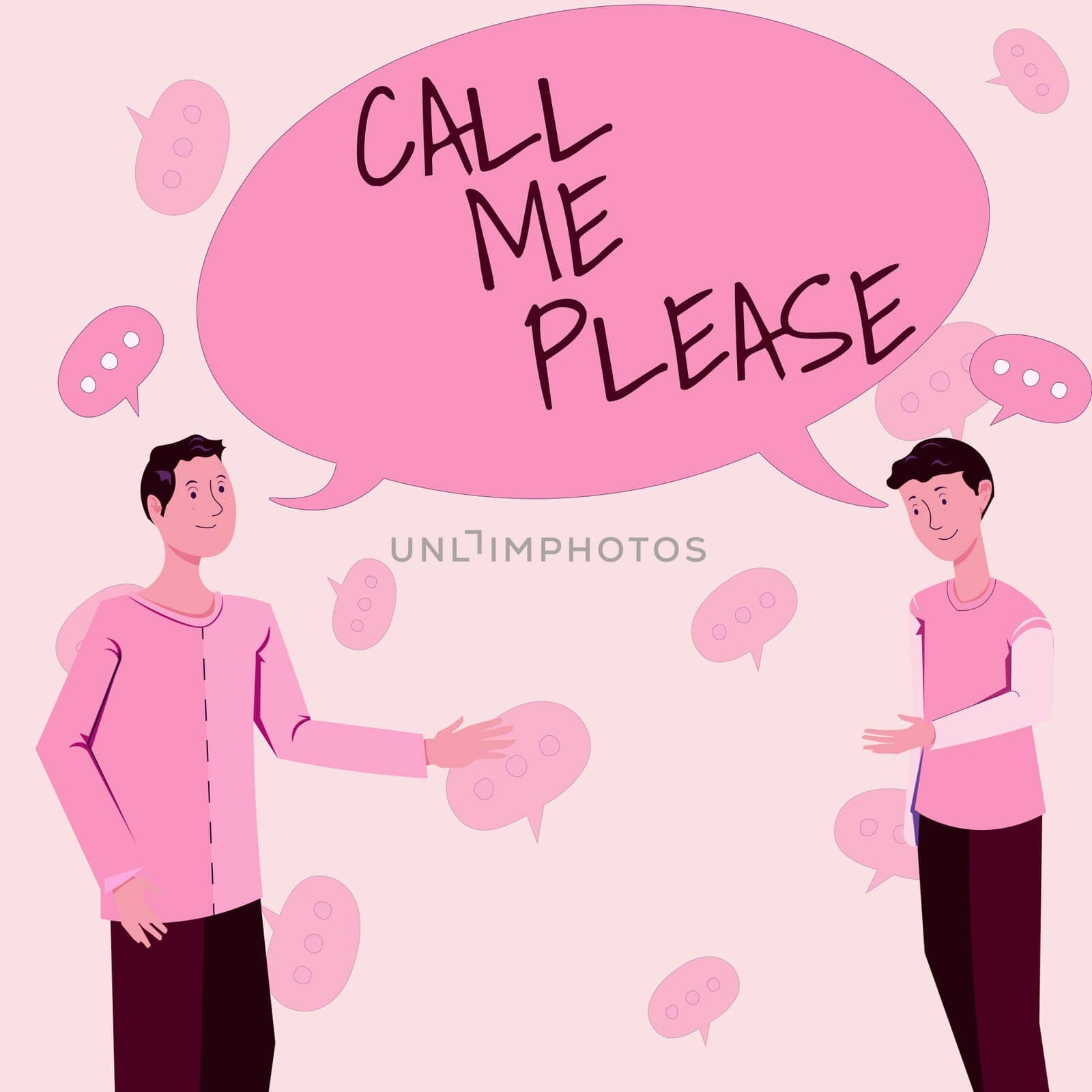 Conceptual caption Call Me Please, Business idea Asking for communication by telephone to talk about something Lady in suit holding pen symbolizing successful teamwork accomplishments.