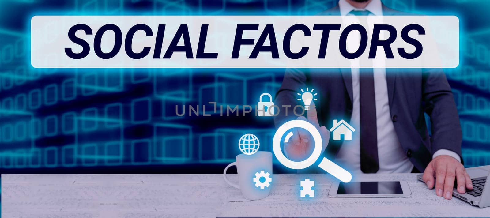 Hand writing sign Social FactorsThings that influences lifestyle Cultural Differences, Business approach Things that influences lifestyle Cultural Differences Buisnesswoman Presenting Important Messages On Presentation Board.