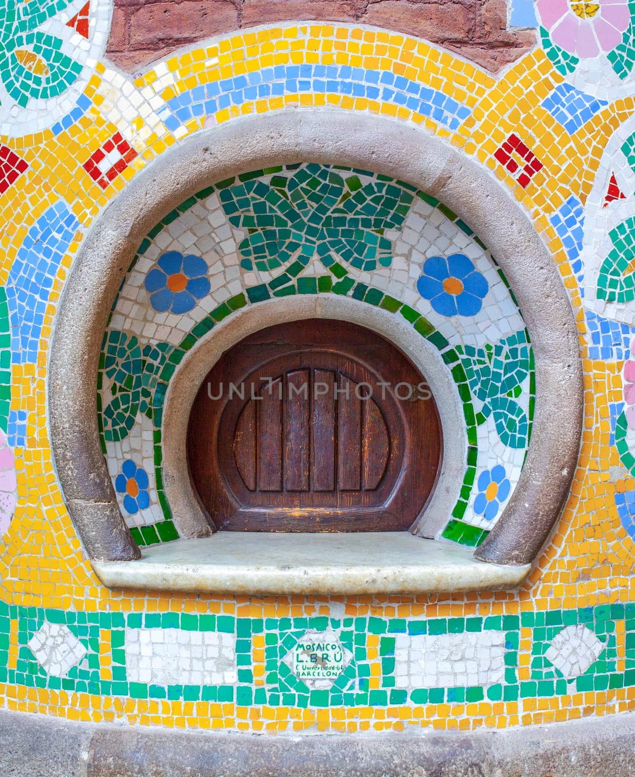 Palace of Catalan Music or Palau de la Musica Catalana. Former ticket box