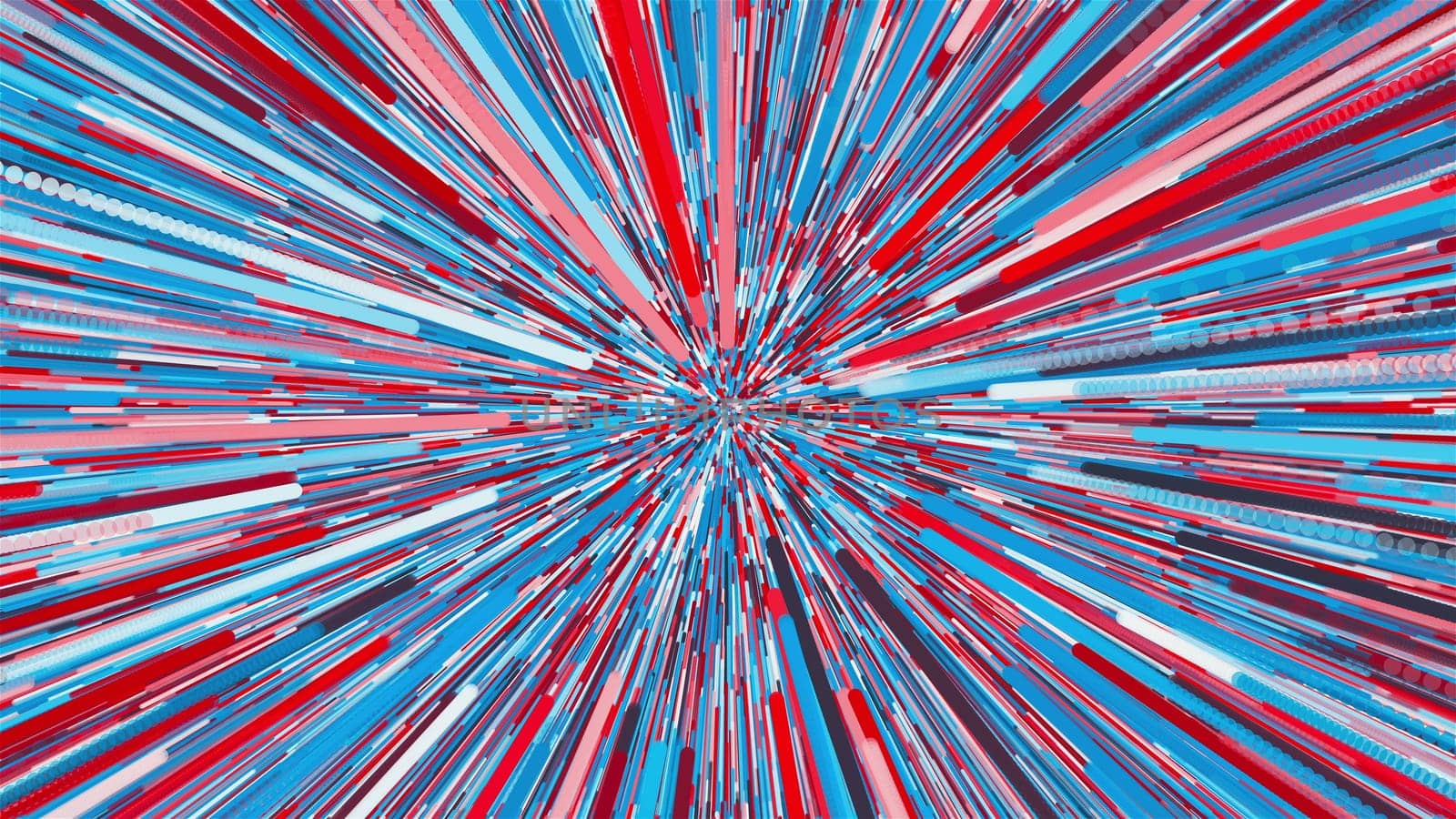Space travelling. Computer generated 3d render