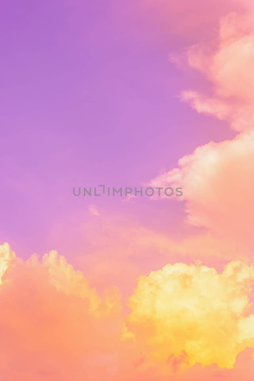 Abstract and pattern of cloud sky, Velvet violet, Velvet Purple, Trend color background, Pattern of colorful cloud and sky sunset or sunrise: Dramatic sunset in twilight, Beautyful of sky