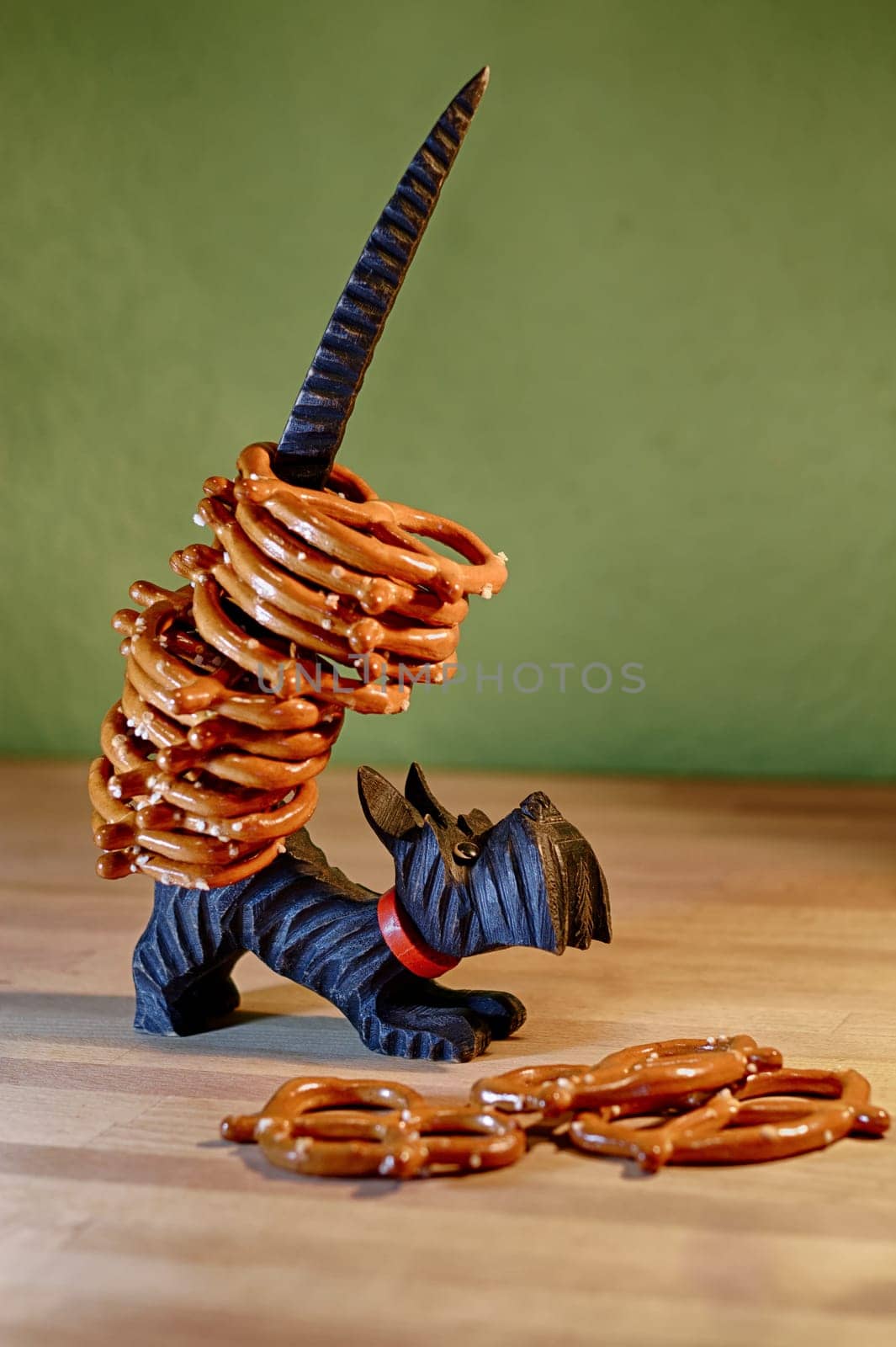 traditional pretzel dog