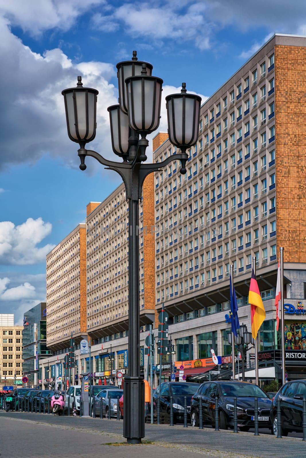 Shopping arcade on Rathausstrasse in Berlin-Mitte, Germany