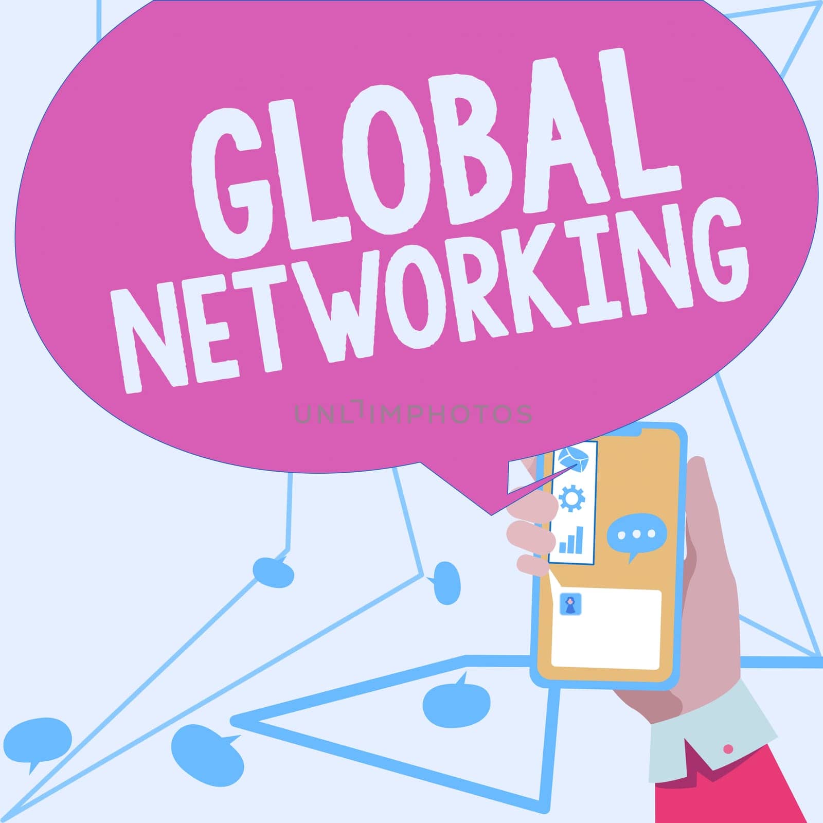 Conceptual display Global NetworkingCommunication network which spans the entire Earth WAN, Conceptual photo Communication network which spans the entire Earth WAN