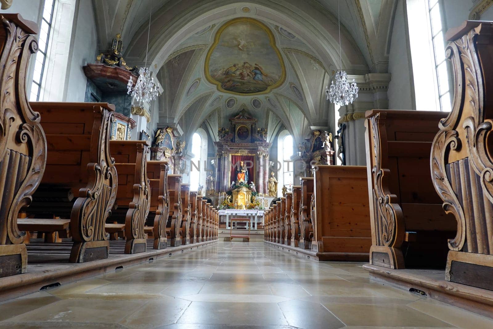 Katholische Pfarrkirche St. Stephanus Kirchdorf, Tirol, Österreich