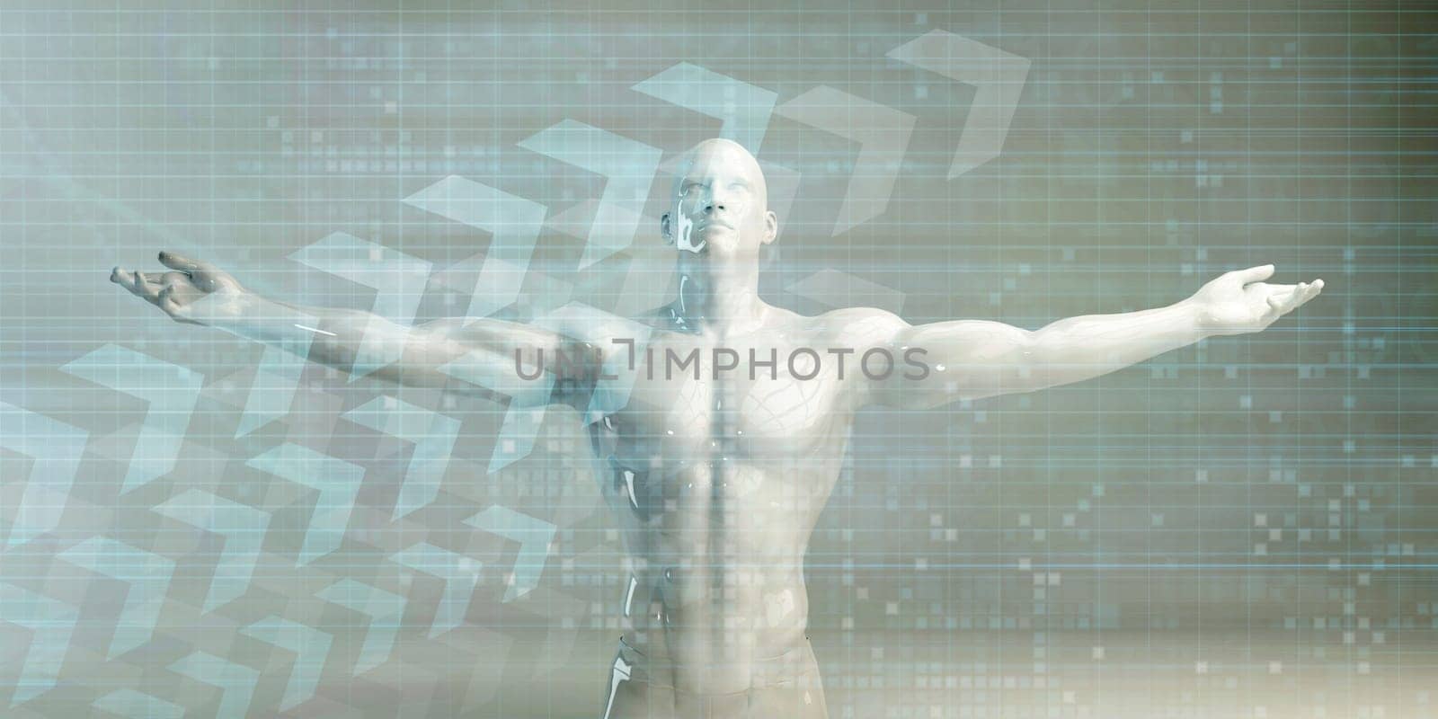 Scientific Research and Genetic DNA Science Concept