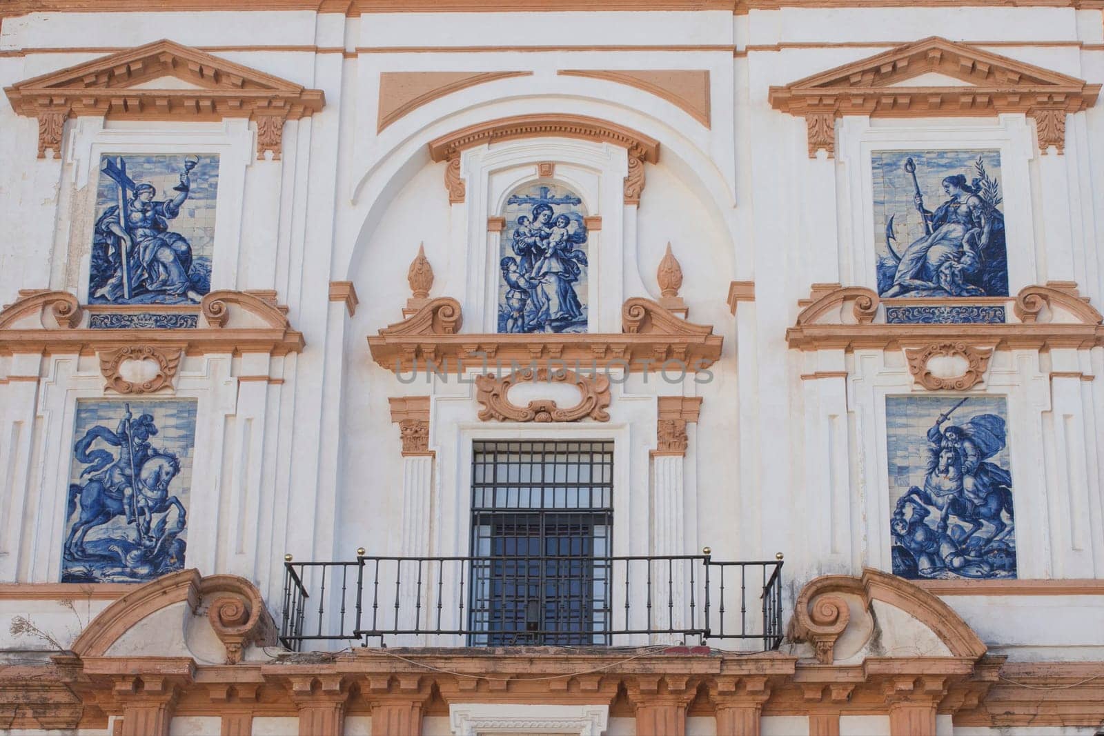 Facade of Hospital de la Caridad of Seville. Santa Cruz neighbourhood, Spain