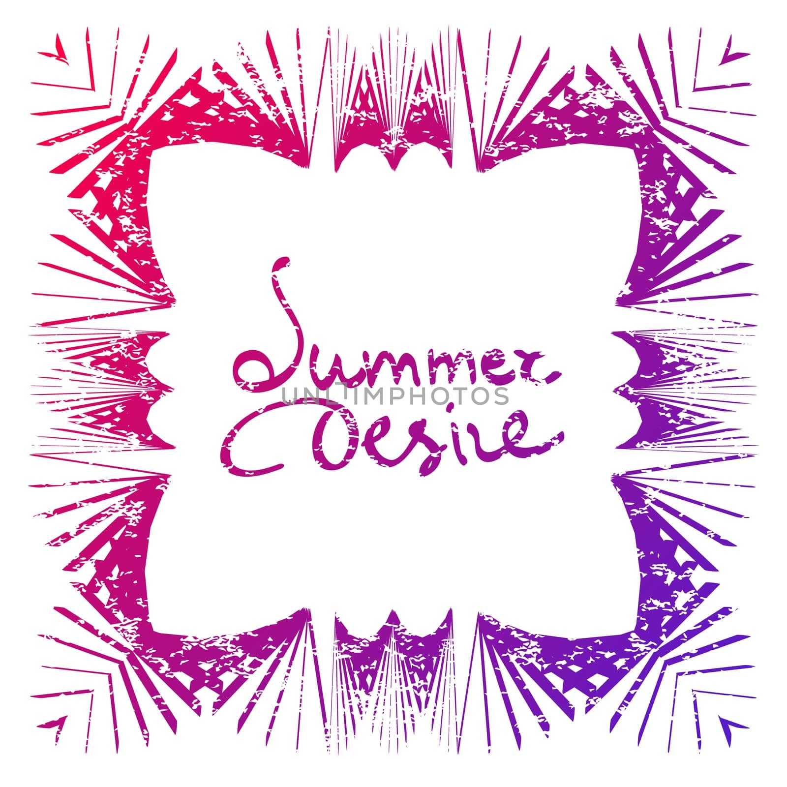 summer desire text design template. A vector file.
