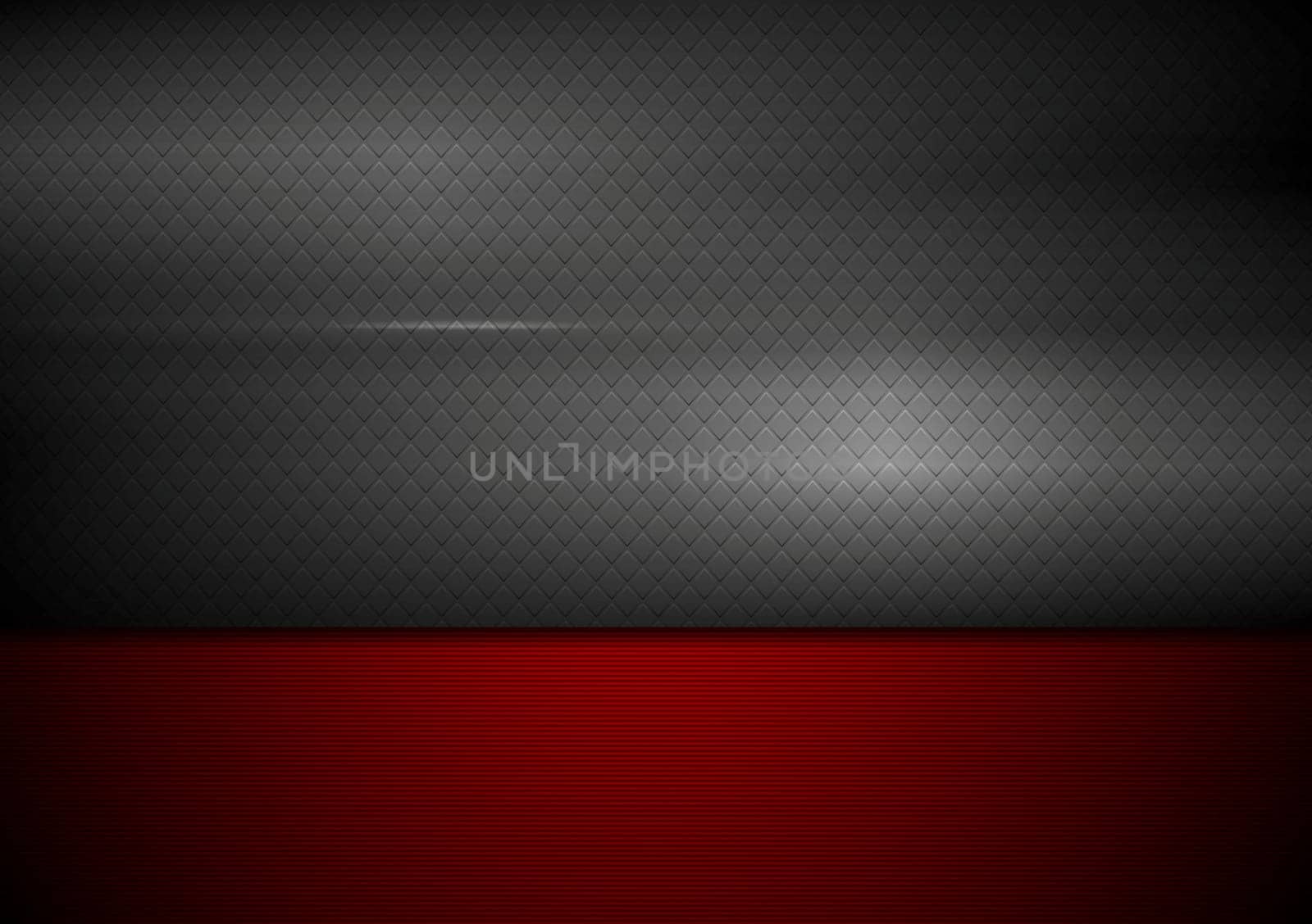 Abstract shiny dark background. Vector design