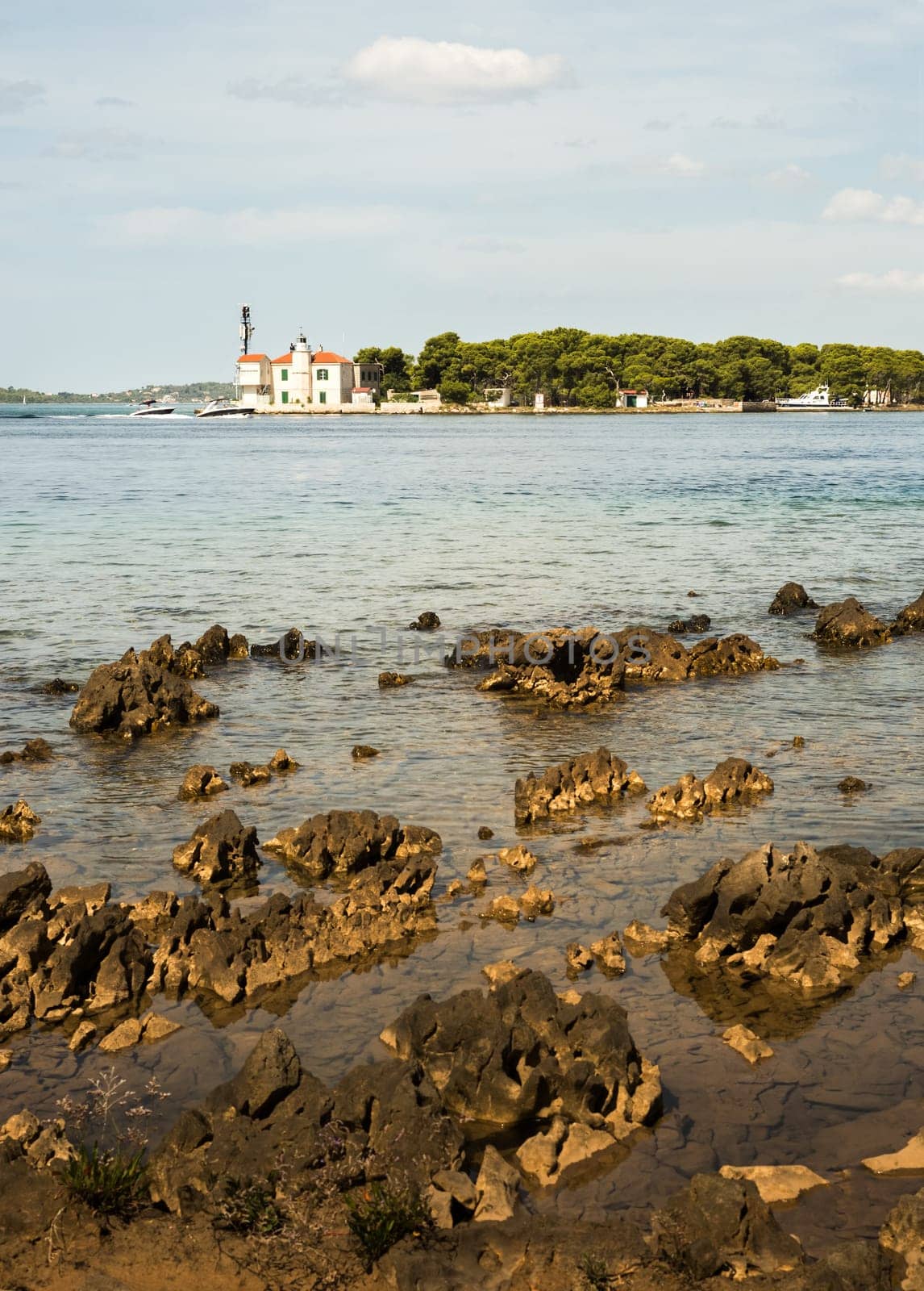 Lighthouse in Sibenik, Croatia