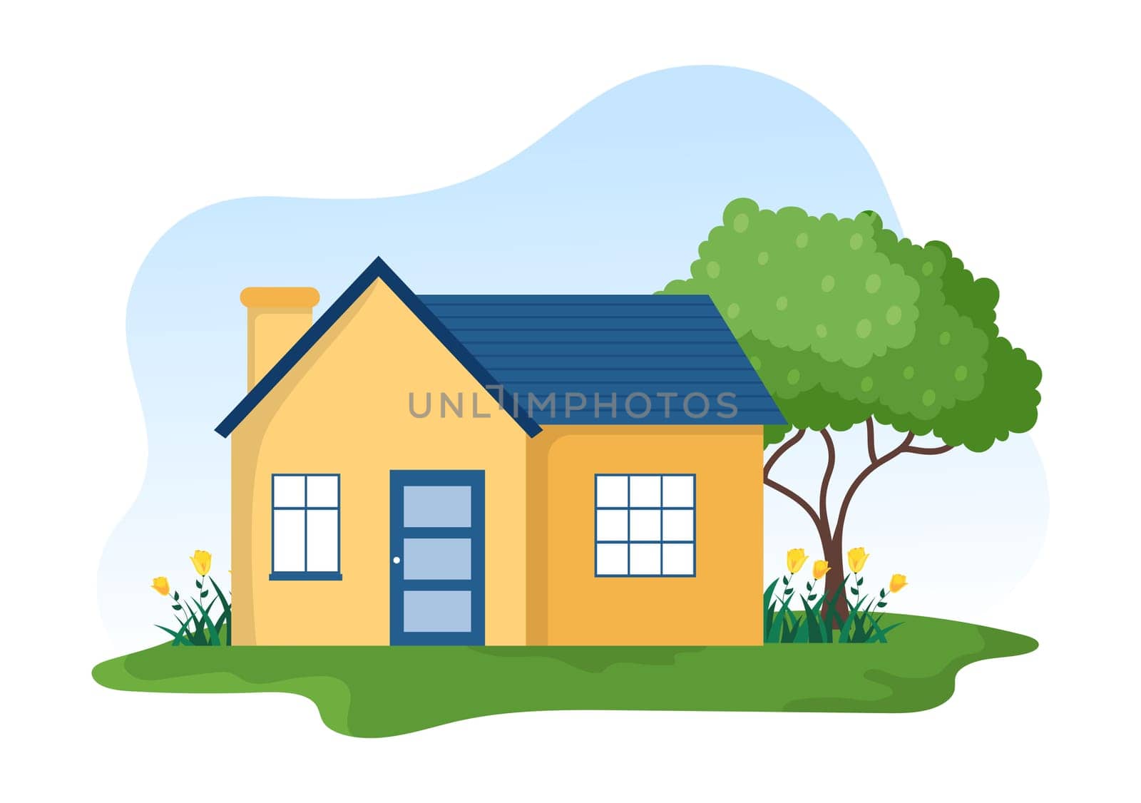 Roofing Construction Workers Template Hand Drawn Cartoon Flat Illustration with Housetop Renovation, Fixing Rooftop Tile House and Roof Reconstruction