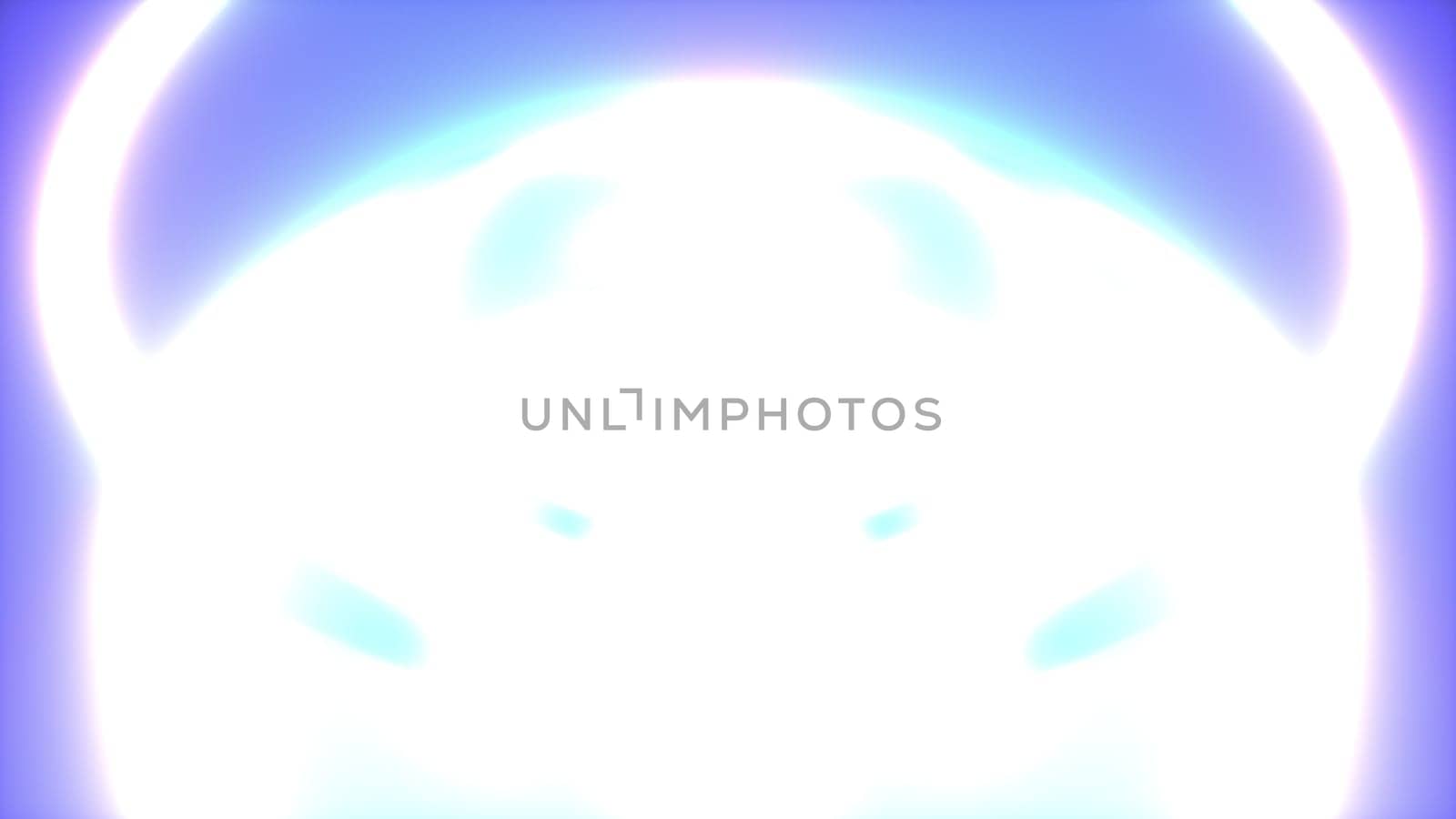 Glow lights. Computer generated 3d render