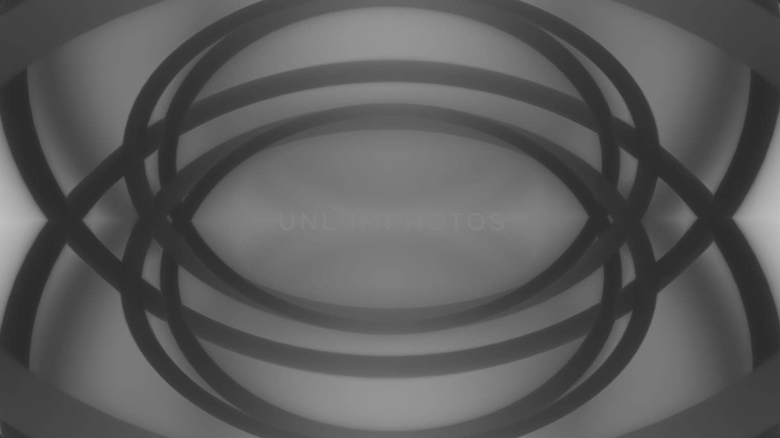 Grey lines. Computer generated 3d render