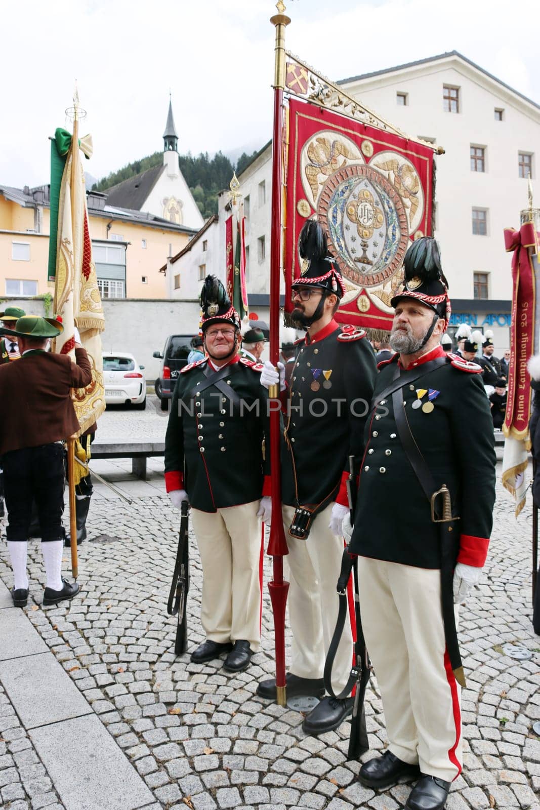 Festakt anlässlich des 100 jährigen Bestehens des Traditionsvereins Tiroler Kaiserjäger Schwaz, Tirol, Oesterreich, Schwaz