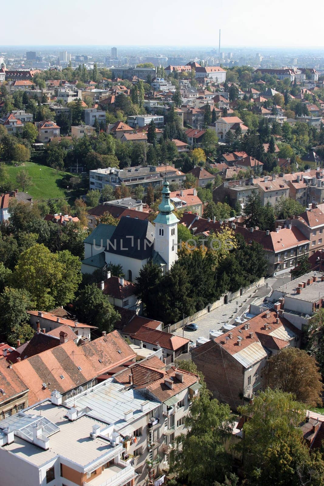 Saint John the Baptist church in Zagreb, Croatia