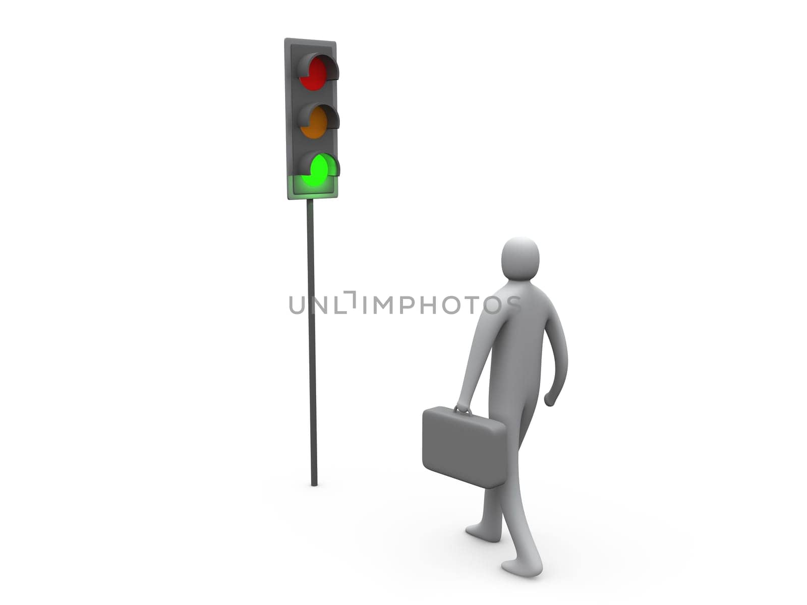 Traffic Light - Business Activity Started.
