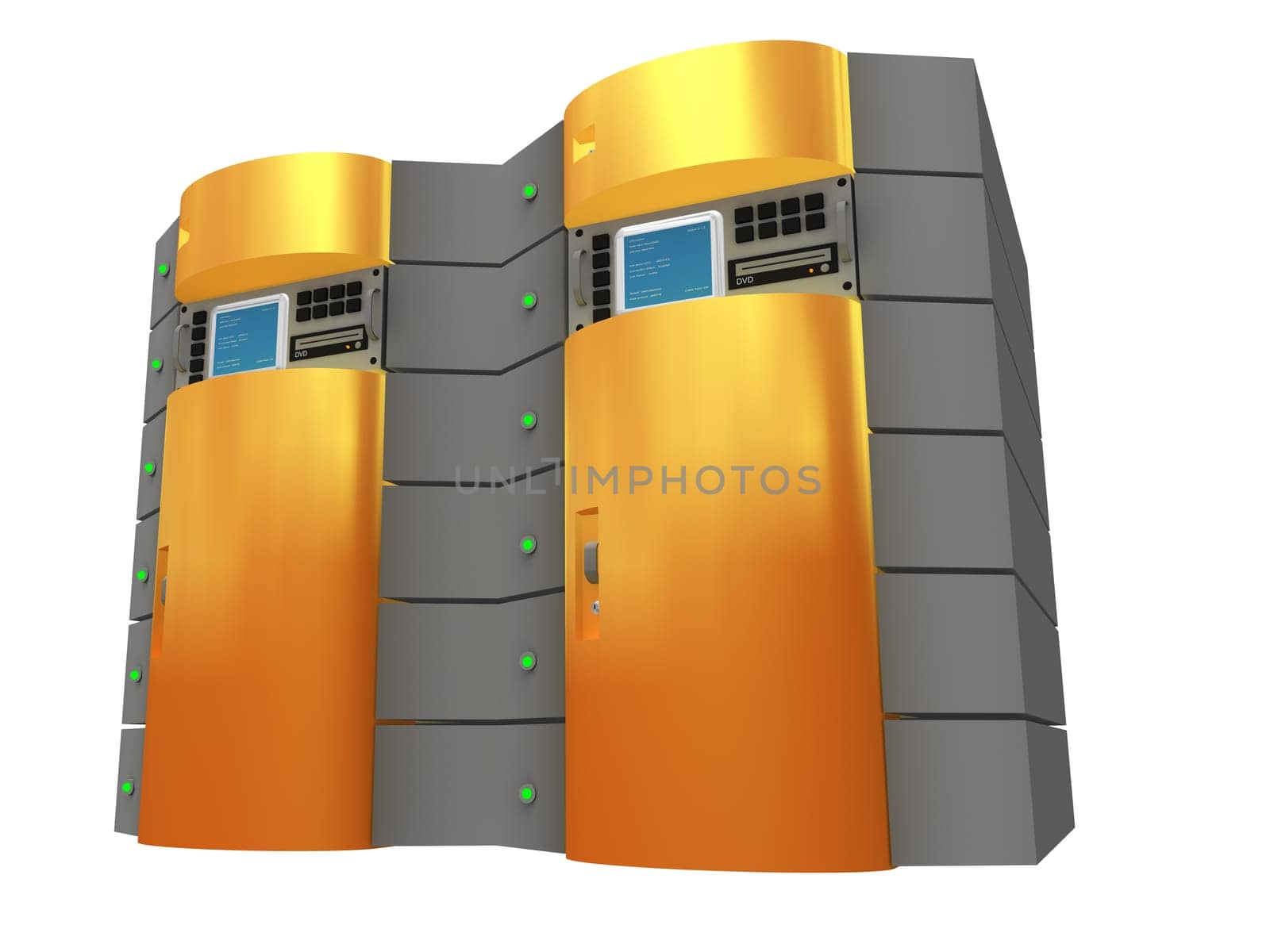 Orange 3d server.