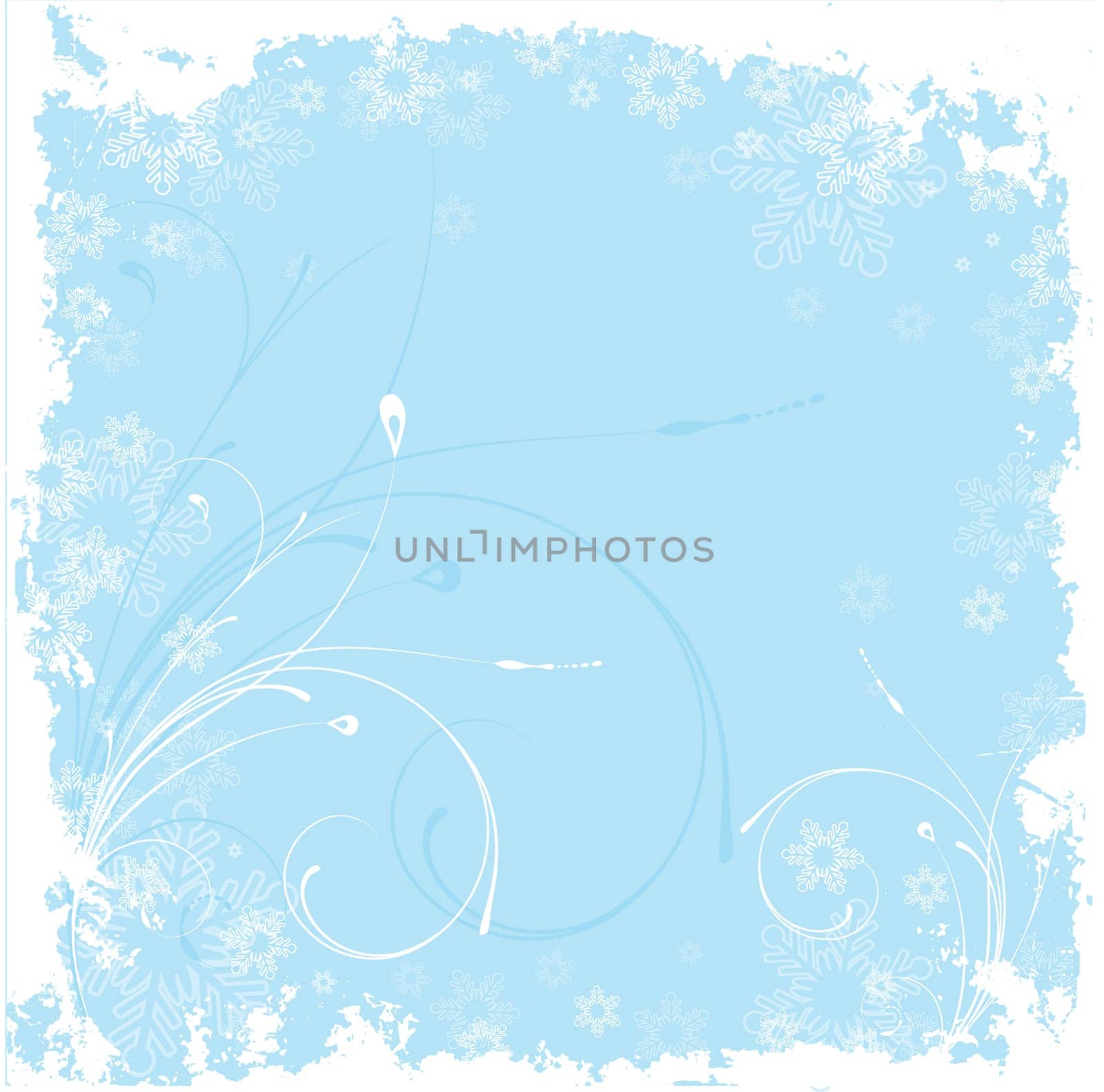 Decorative winter background