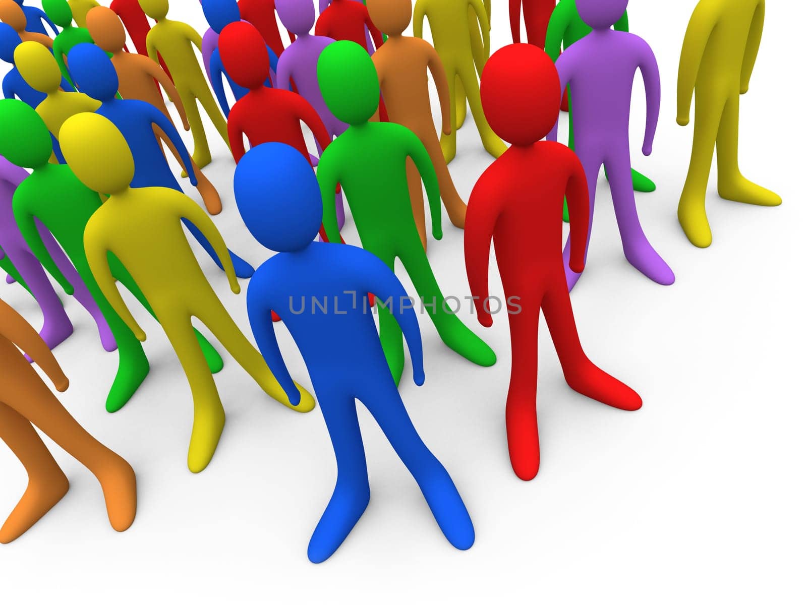 Toon Crowd #1.