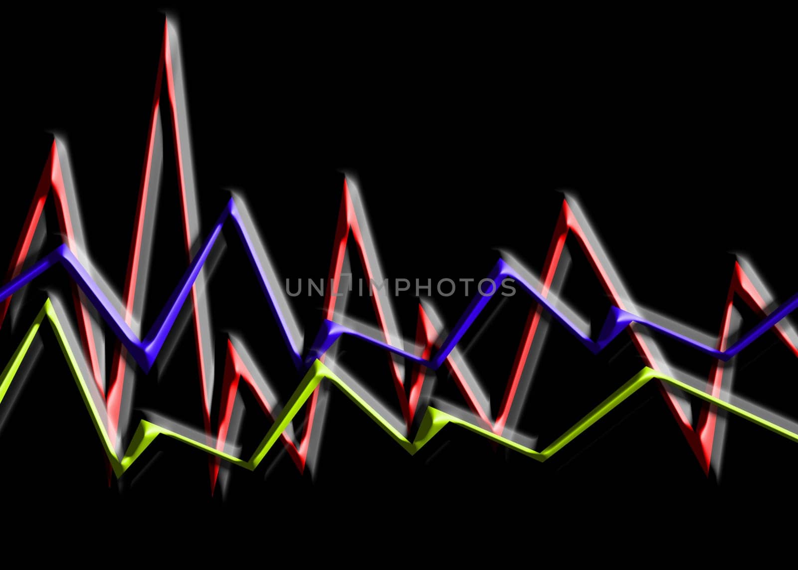 A simple waveform color based abstract background.