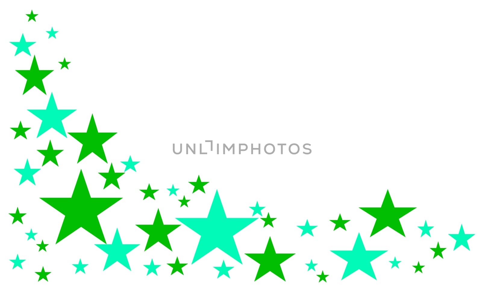 stars arranged for background use