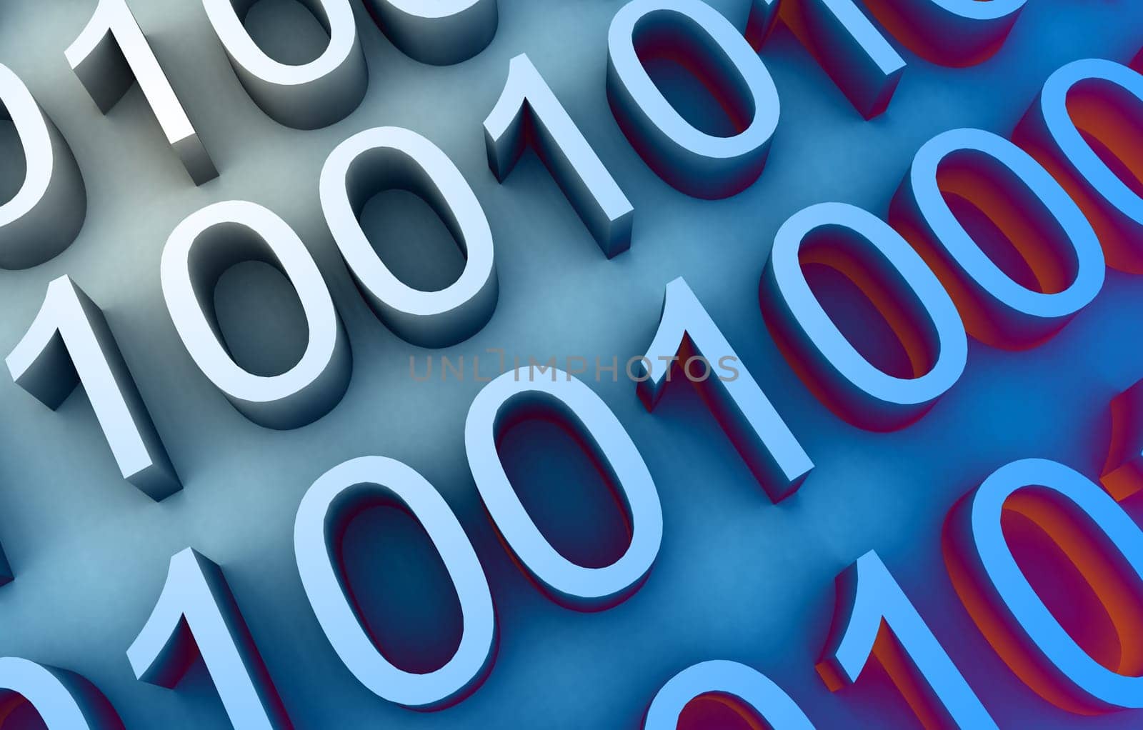A binary number scene that would be suitable for the internet.