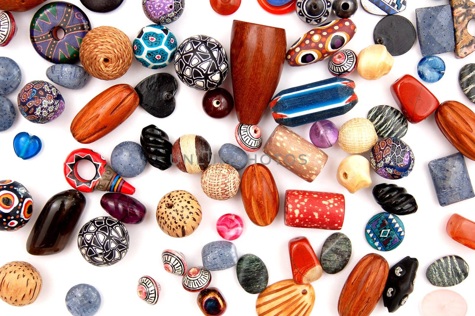 beads  made from wood, ceramic, and other materials have hole for bracelet, necklace, or other kind of jewelry merchandises