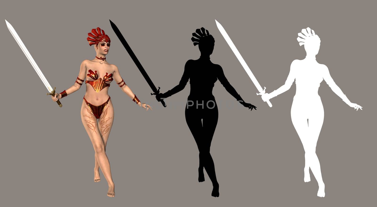 fantasy figure for your artistic creations