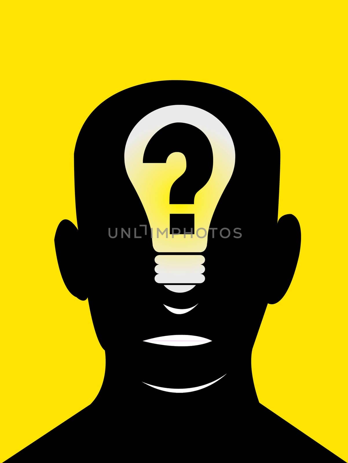 a image of  person thinking