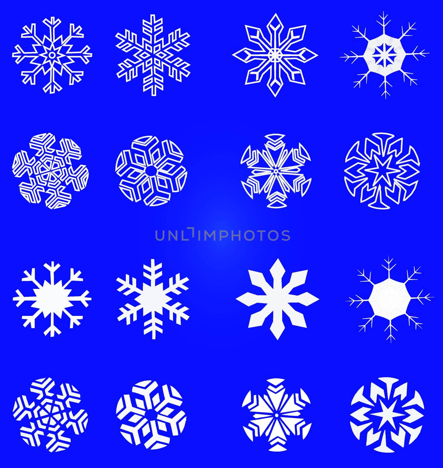 Snowflakes - vector