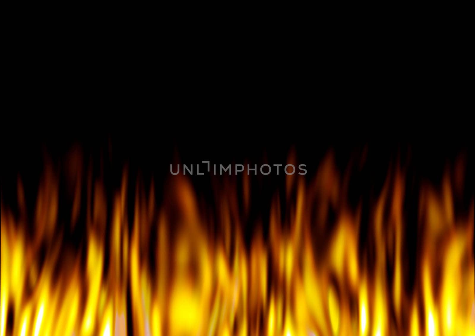 Digital generated fire background