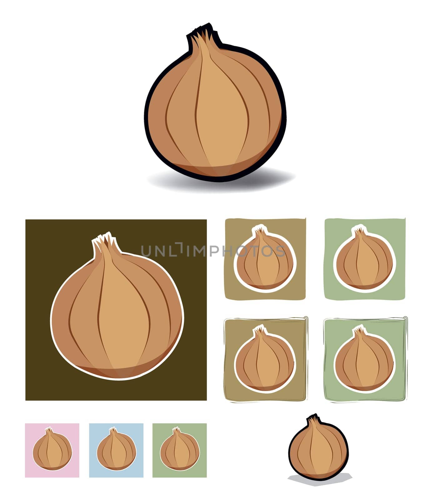 Onion icons